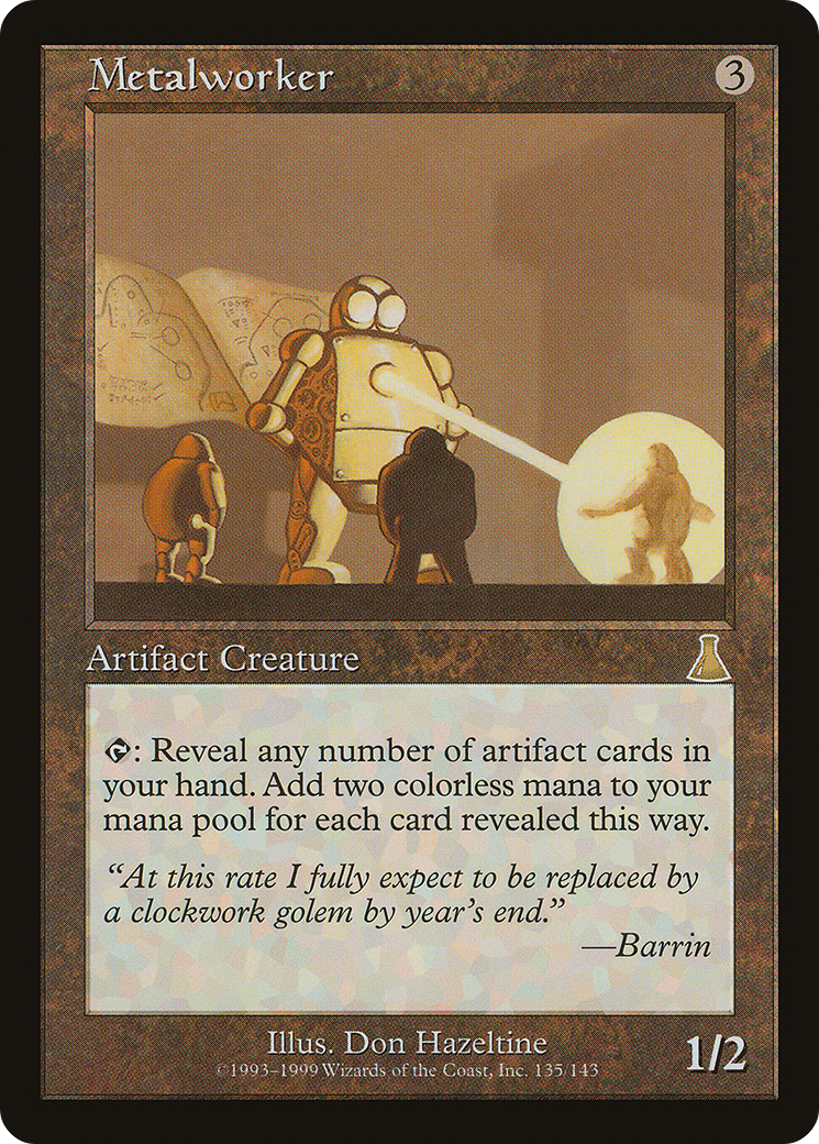 Metalworker (UDS-135) [Urza's Destiny] Foil MTG Single Wizards of the Coast
