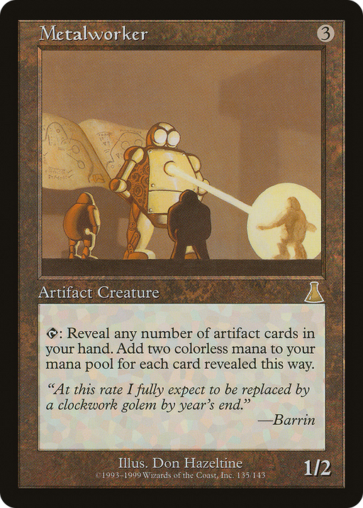 Metalworker (UDS-135) [Urza's Destiny] MTG Single Wizards of the Coast