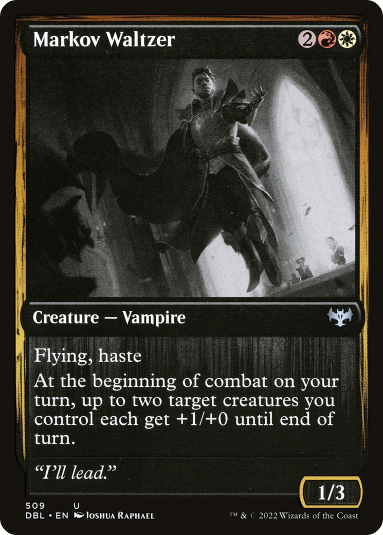 Markov Waltzer (DBL-509) [Innistrad: Double Feature] MTG Single Wizards of the Coast