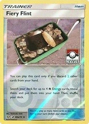 Fiery Flint - 60a/70 (Pokemon League) (60a/70) Reverse Holofoil [Promos: League & Championship Cards] Pokemon Single Pokémon