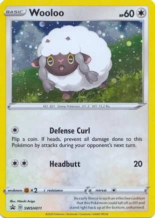 Wooloo SWSH011/307 Holofoil [Promos: SWSH Promo Cards] Pokemon Single Pokémon