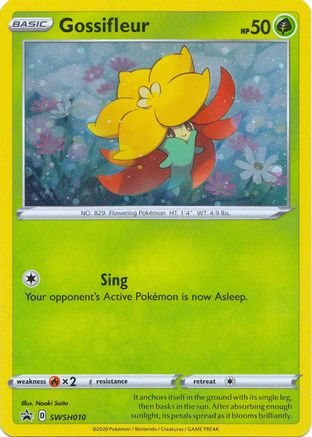 Gossifleur - SWSH010 (/307) Holofoil [Promos: SWSH Promo Cards] Pokemon Single Pokémon