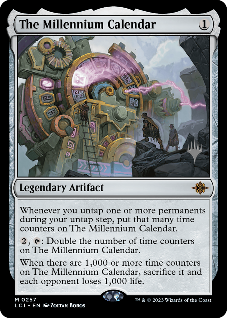 The Millennium Calendar (PPLCI-257) [The Lost Caverns of Ixalan Promos] MTG Single Wizards of the Coast
