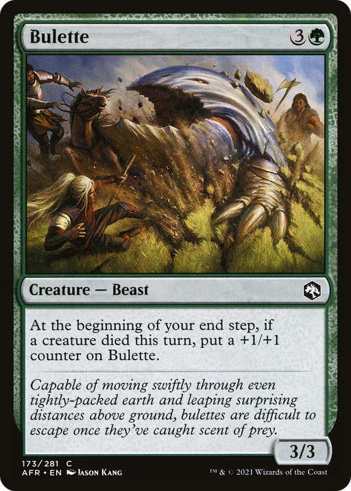 Bulette (AFR-173) [Adventures in the Forgotten Realms] Foil MTG Single Wizards of the Coast