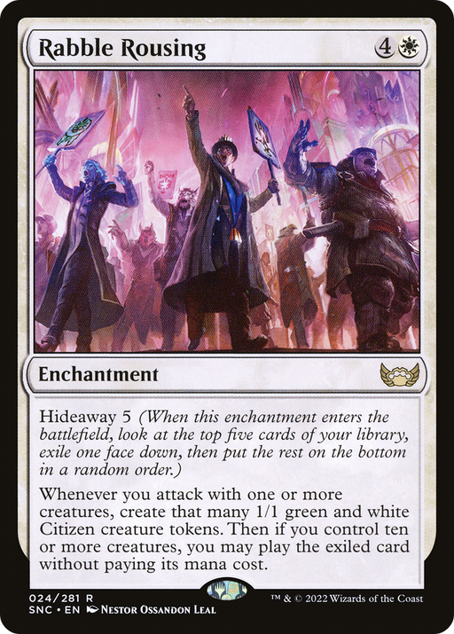Rabble Rousing (SNC-024) [Streets of New Capenna] MTG Single Wizards of the Coast