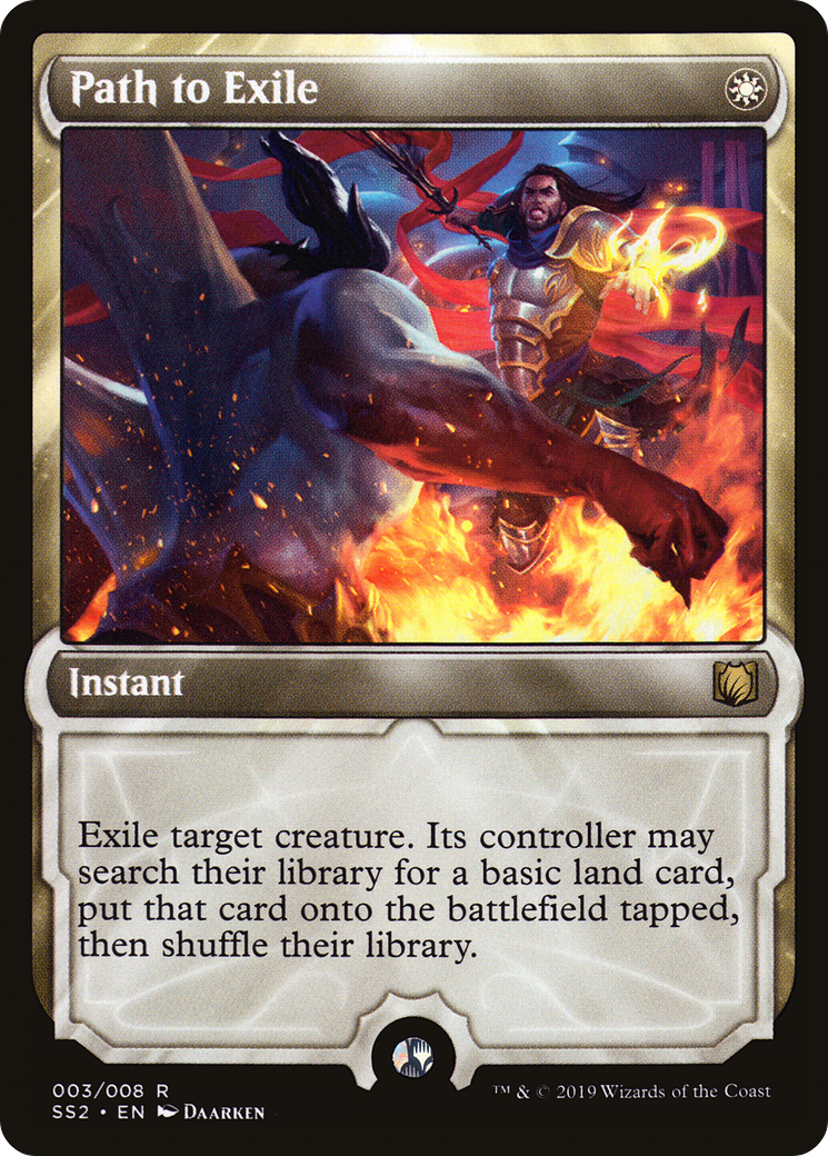 Path to Exile (SS2-003) [Misc] Signature Spellbook: Gideon Foil MTG Single Wizards of the Coast