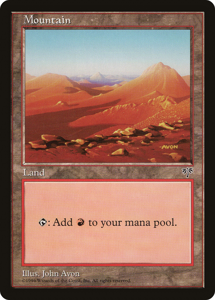 Mountain (MIR-344) [Mirage] MTG Single Wizards of the Coast