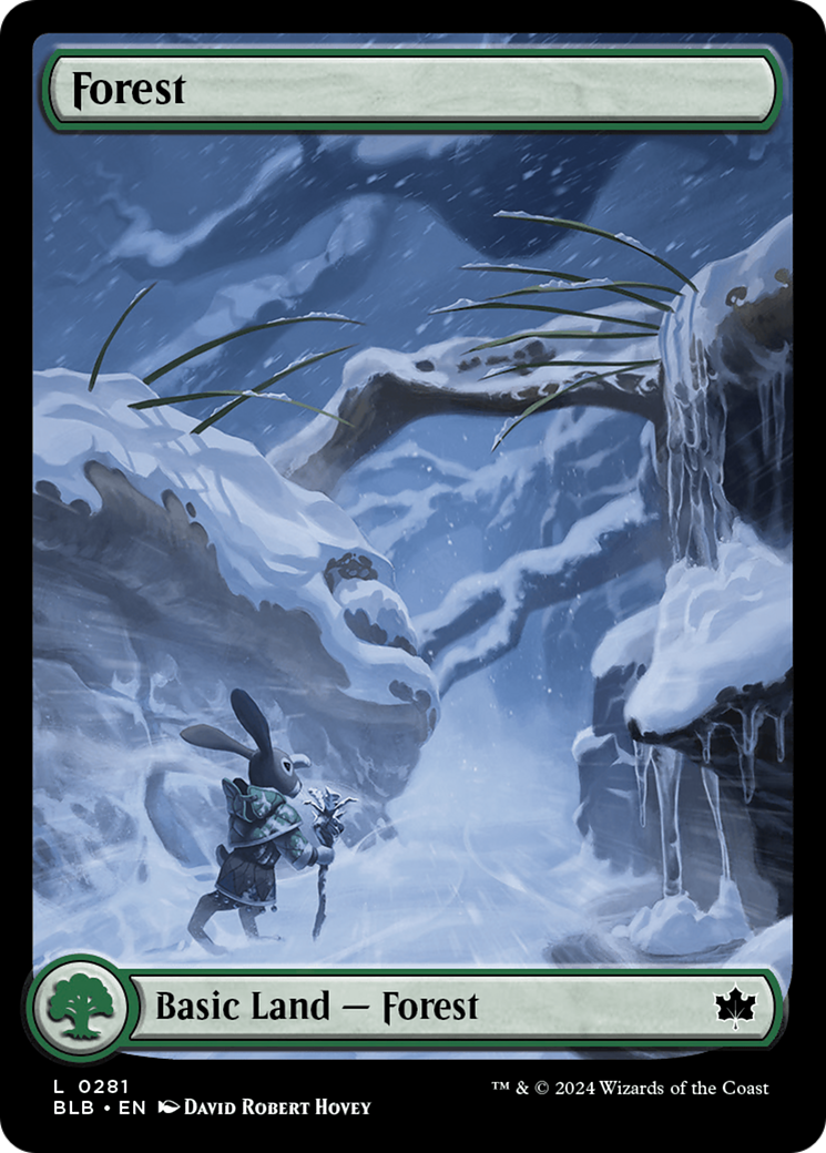 Forest (0281) (BLB-281) [Bloomburrow] MTG Single Wizards of the Coast