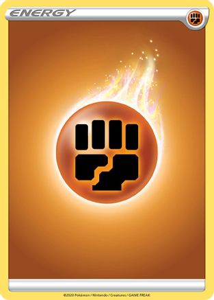 Fighting Energy () Reverse Holofoil [SWSH: Base Set] Pokemon Single Pokémon