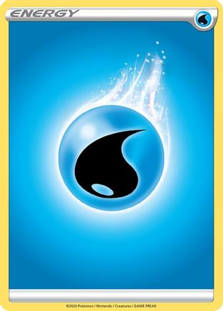 Water Energy () Reverse Holofoil [SWSH: Base Set] Pokemon Single Pokémon