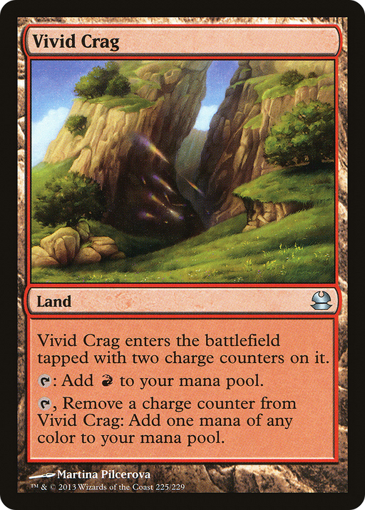 Vivid Crag (MMA-225) [Modern Masters] MTG Single Modern Masters