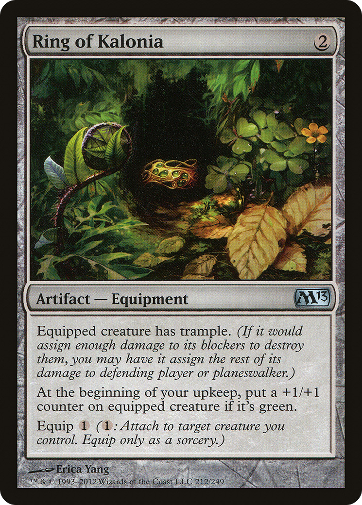 Ring of Kalonia (M13-212) [Magic 2013] Foil MTG Single Wizards of the Coast