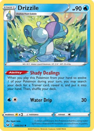 Drizzile (56/202) [SWSH: Base Set] Pokemon Single Pokémon