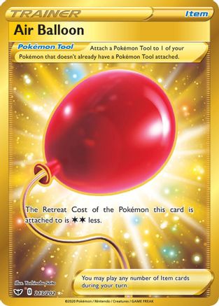 Air Balloon (Secret) (213/202) - [SWSH: Base Set] Holofoil Pokemon Single Pokémon