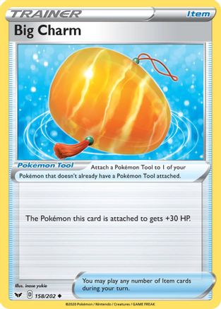 Big Charm (158/202) Reverse Holofoil [SWSH: Base Set] Pokemon Single Pokémon