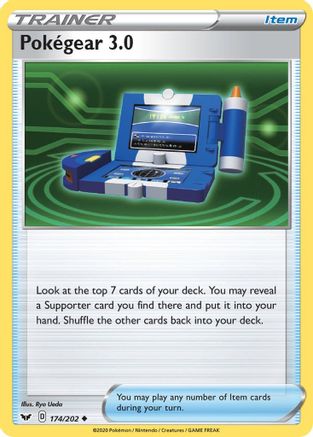 Pokegear 3.0 (174/202) Reverse Holofoil [SWSH: Base Set] Pokemon Single Pokémon