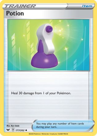 Potion (177/202) Reverse Holofoil [SWSH: Base Set] Pokemon Single Pokémon