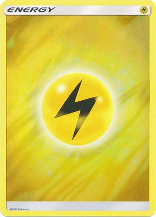 Lightning Energy (2017 Unnumbered) (Wave Foil) () Reverse Holofoil [Misc: Deck Exclusives] Pokemon Single Pokémon