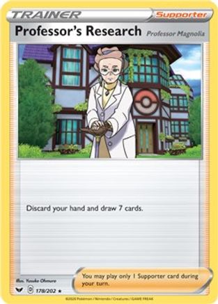 Professor's Research 178/202 [Misc: Deck Exclusives] Pokemon Single Pokémon