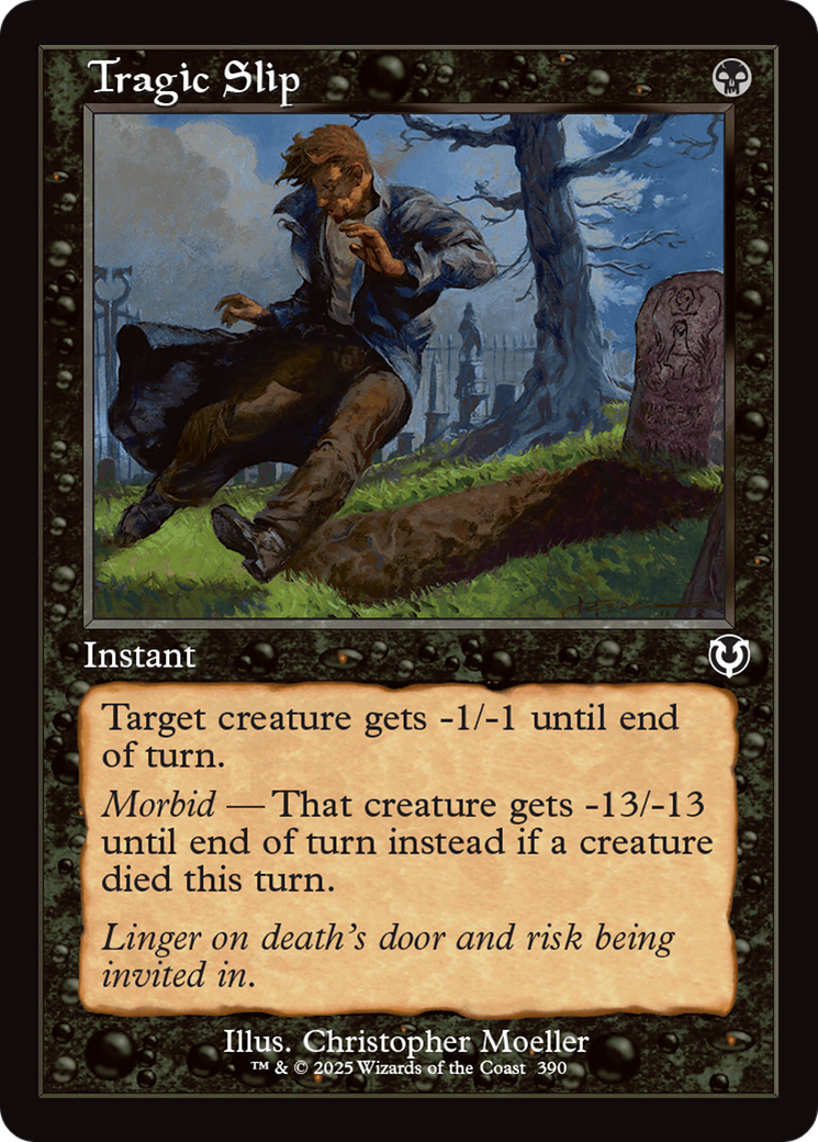Tragic Slip (INR-390) [Innistrad Remastered] MTG Single Wizards of the Coast
