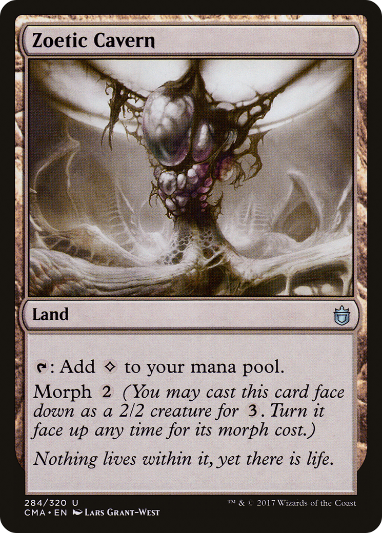 Zoetic Cavern (CMA-284) [Commander Anthology] MTG Single Wizards of the Coast