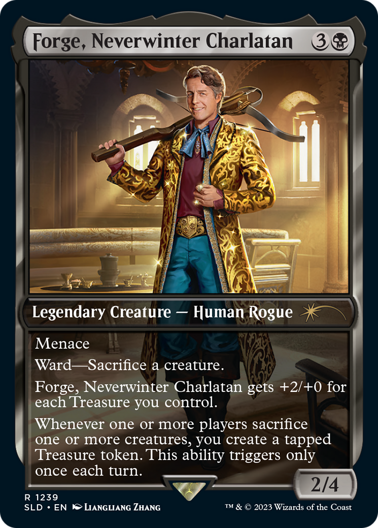 Forge, Neverwinter Charlatan (SLD-1239) [Secret Lair] Drop MTG Single Wizards of the Coast