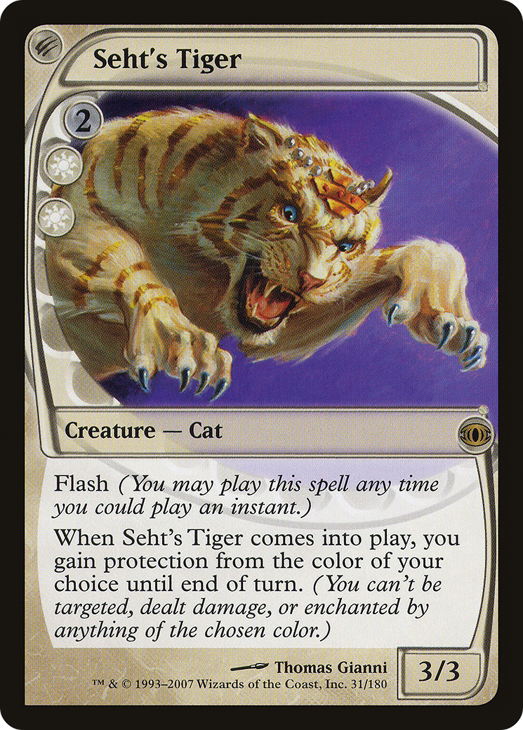 Seht's Tiger (FUT-031) [Future Sight] MTG Single Wizards of the Coast