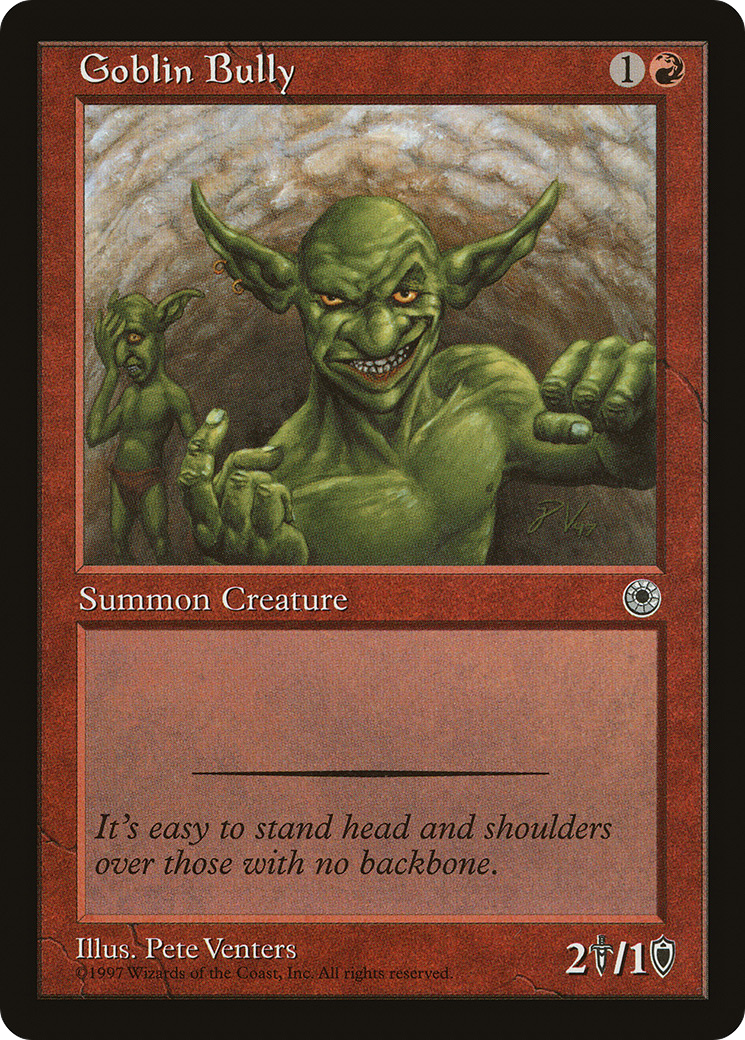 Goblin Bully (POR-131) [Misc] Portal MTG Single Wizards of the Coast