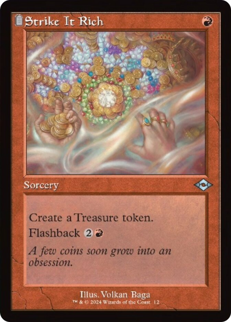 Strike It Rich (MH2-012) [Modern Horizons 2 Timeshifts] Foil MTG Single Wizards of the Coast