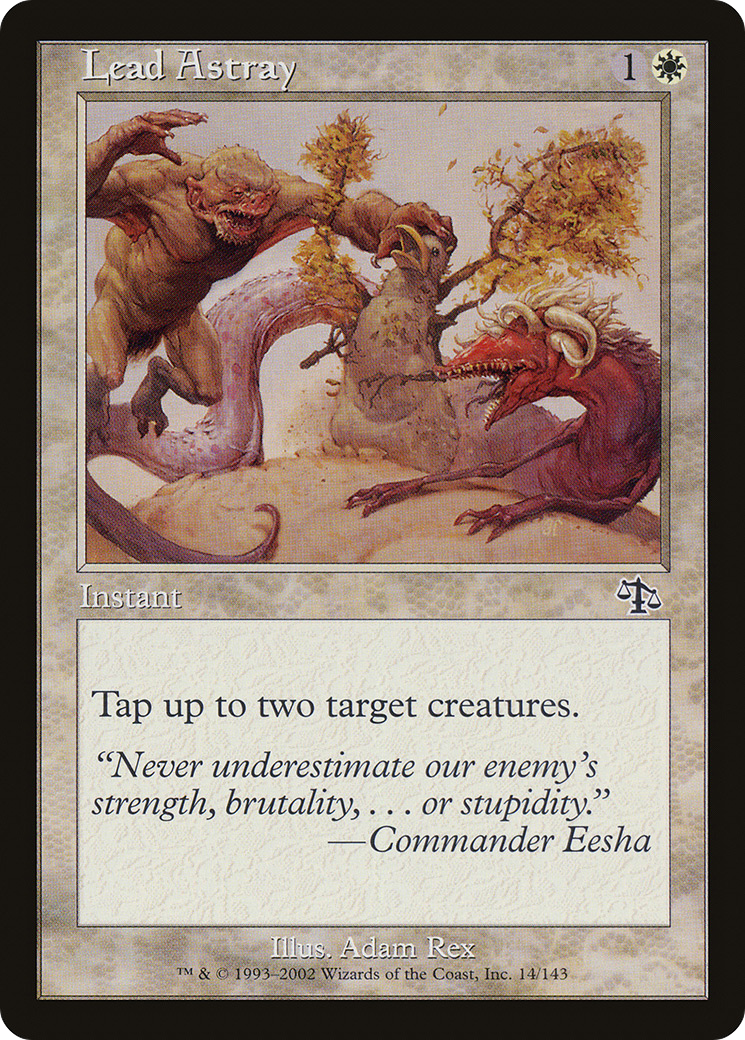 Lead Astray (JUD-014) [Judgment] MTG Single Wizards of the Coast