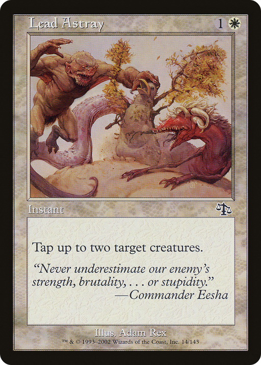 Lead Astray (JUD-014) [Judgment] MTG Single Wizards of the Coast