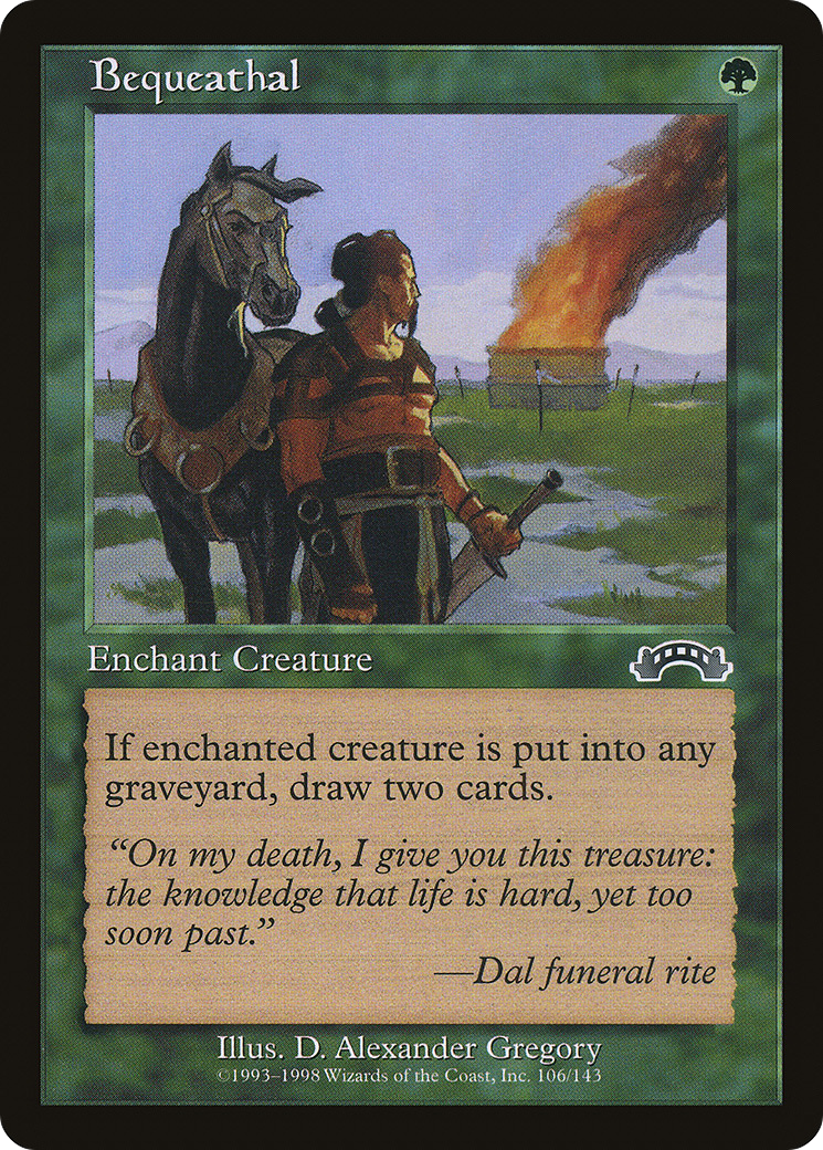 Bequeathal (EXO-106) [Exodus] MTG Single Wizards of the Coast