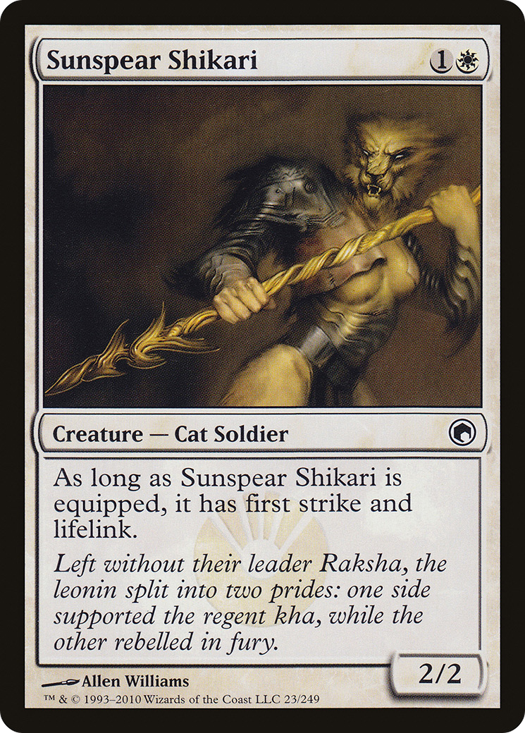 Sunspear Shikari (SOM-023) [Scars of Mirrodin] MTG Single Wizards of the Coast