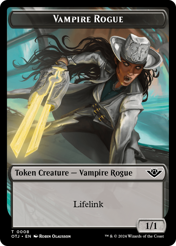 Vampire Rogue Token [Tokens] Outlaws of Thunder Junction Tokens MTG Single Magic: The Gathering