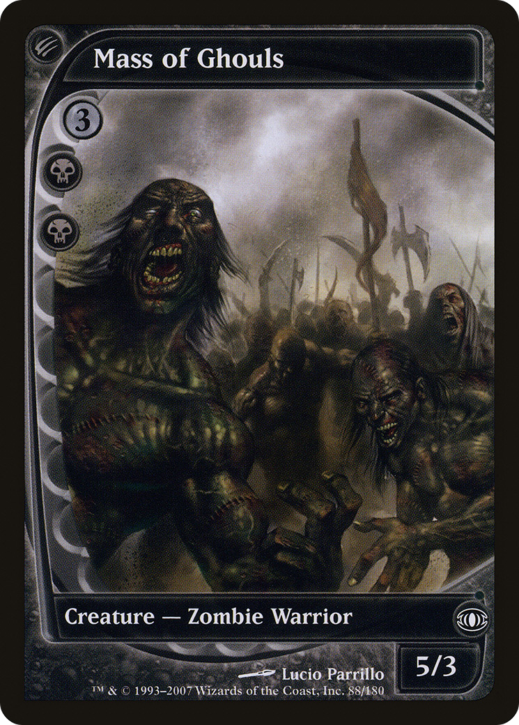 Mass of Ghouls (FUT-088) [Future Sight] MTG Single Wizards of the Coast