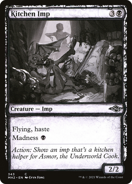 Kitchen Imp (MH2-343) [Modern Horizons 2] (Showcase) MTG Single Modern Horizons 2