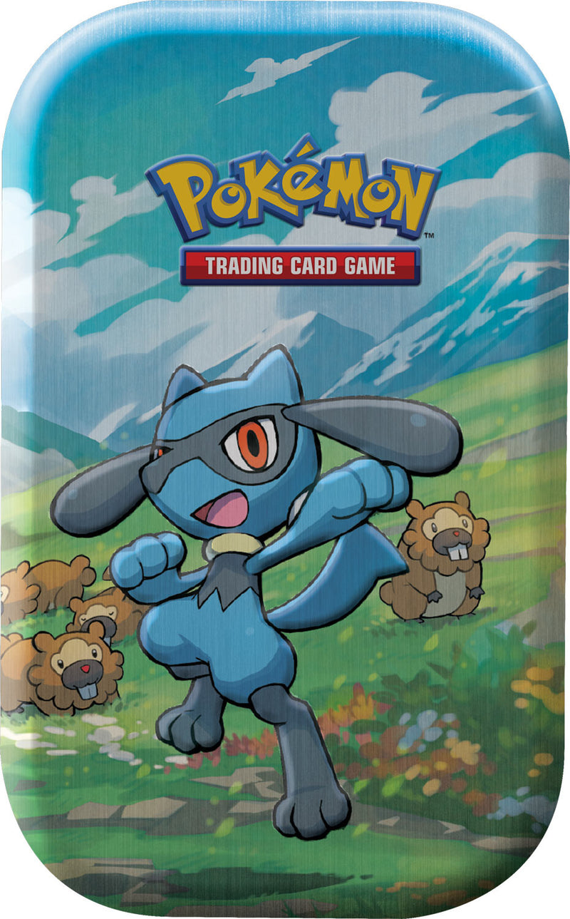 Pokémon Sinnoh Star Mini Tin (Riolu) Pokemon Sealed Pokémon   