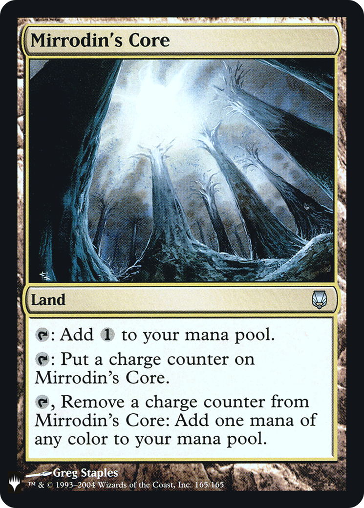 Mirrodin's Core (LIST-DST-165) [Mystery Booster] The List Foil MTG Single Wizards of the Coast