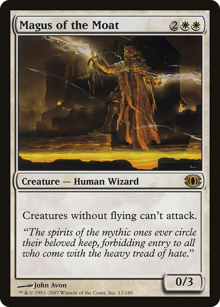 Magus of the Moat (FUT-012) [Future Sight] MTG Single Wizards of the Coast