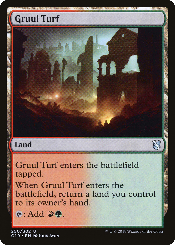 Gruul Turf (C19-250) [Commander 2019] MTG Single Wizards of the Coast