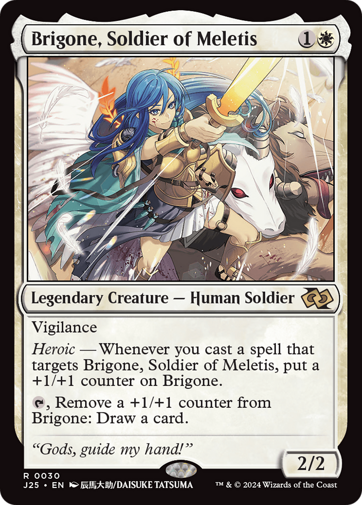 Brigone, Soldier of Meletis (Anime) (J25-030) [Foundations Jumpstart] MTG Single Wizards of the Coast