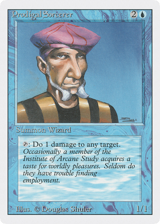 Prodigal Sorcerer (3ED-075) [Revised Edition] MTG Single Wizards of the Coast