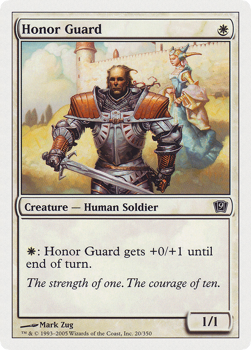 Honor Guard (9ED-020) [9th Edition] MTG Single Wizards of the Coast