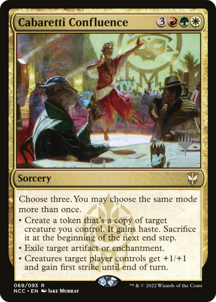 Cabaretti Confluence (PPSNC-69P) [New Capenna Commander Promos] Foil MTG Single Wizards of the Coast