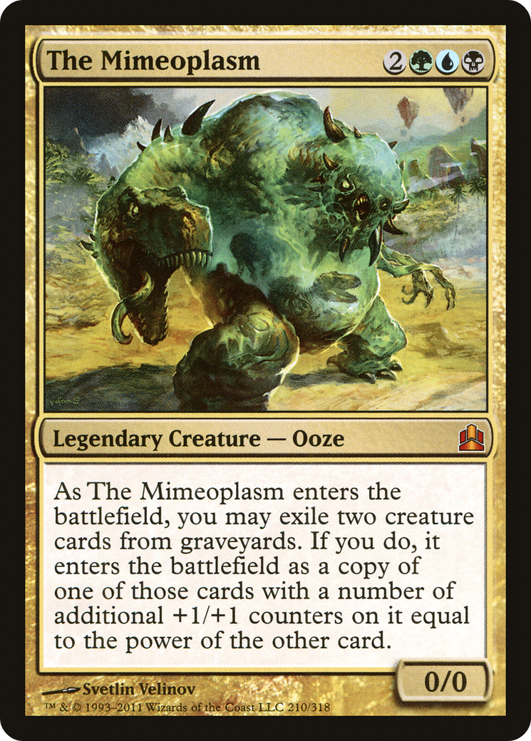 The Mimeoplasm (CMD-210) [Commander 2011] MTG Single Wizards of the Coast