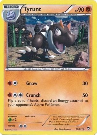 Tyrunt - 61/111 (Cosmos Holo) (61) Holofoil [Miscellaneous Cards & Products] Pokemon Single Pokémon