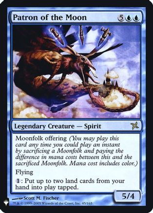 Patron of the Moon (LIST-045) [Mystery Booster] The List Reprints MTG Single Wizards of the Coast