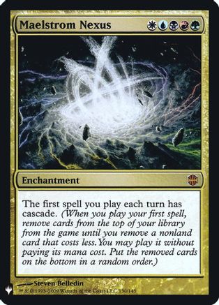 Maelstrom Nexus (LIST-130) [Mystery Booster] The List Reprints Foil MTG Single Wizards of the Coast