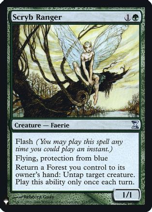 Scryb Ranger (LIST-215) [Mystery Booster] The List Reprints MTG Single Wizards of the Coast