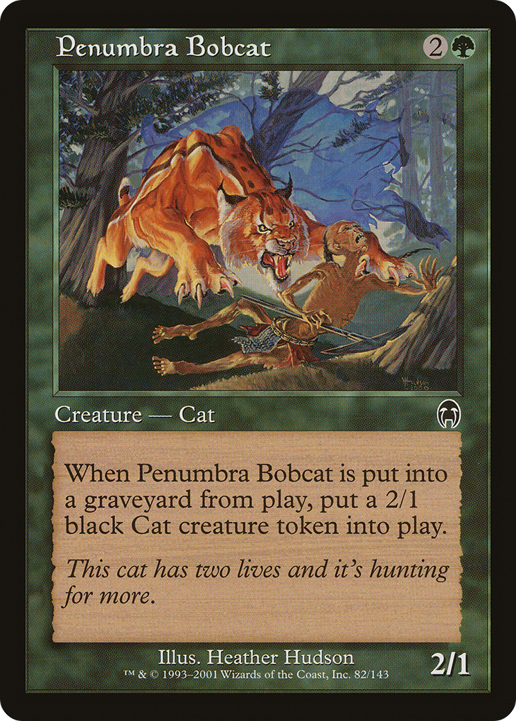 Penumbra Bobcat (APC-082) [Apocalypse] MTG Single Wizards of the Coast